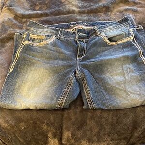 Women's Maurice’s Blue Capris